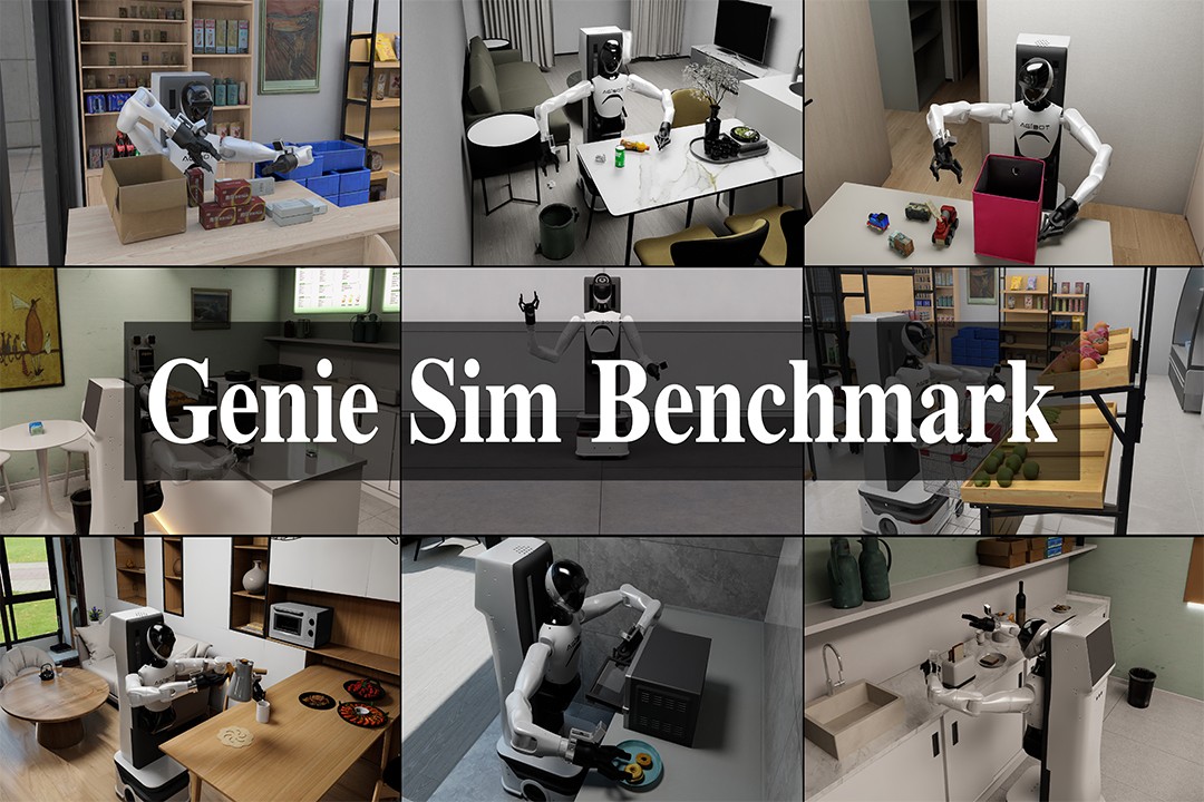 再掀开源浪潮！mile米乐机器人发布并开源仿真评测工具Genie Sim Benchma...